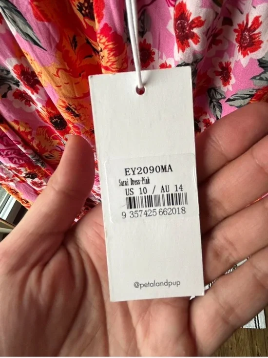 NWT Petal + Pup Sarai Floral Maxi Dress Size 10 - Picture 5 of 7